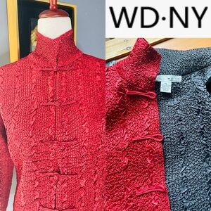 WD.NY Red Textured Jacket